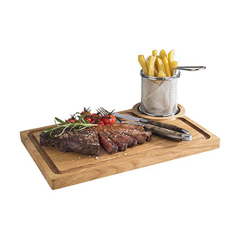 Planche de service oak 37x25cm PRO - APS-BH0016