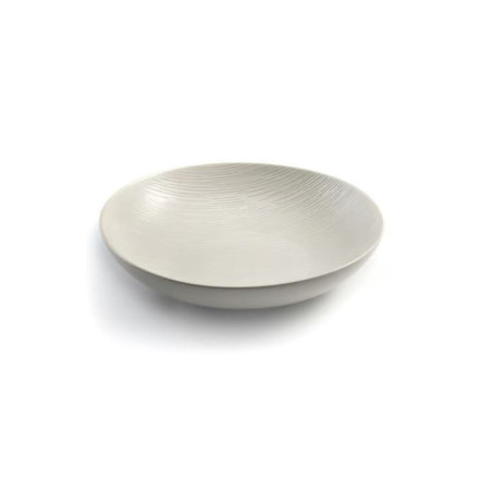 Assiette gourmet 25cm magma ivoire PRO - AMEFA - AME-AD0001