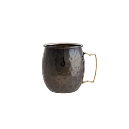 Moscow gobelet 10x8cm noir martele PRO - Cosy & Trendy - BIL-AH0014