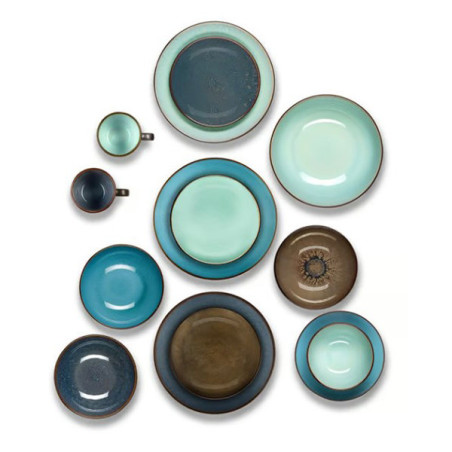 Assiette plate feeling turquoi PRO - AMEFA - AME-AD0051