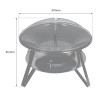 Brasero Chauffage Extérieur Bois 70cm