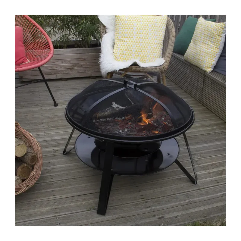 Brasero Chauffage Extérieur Bois 70cm — free download