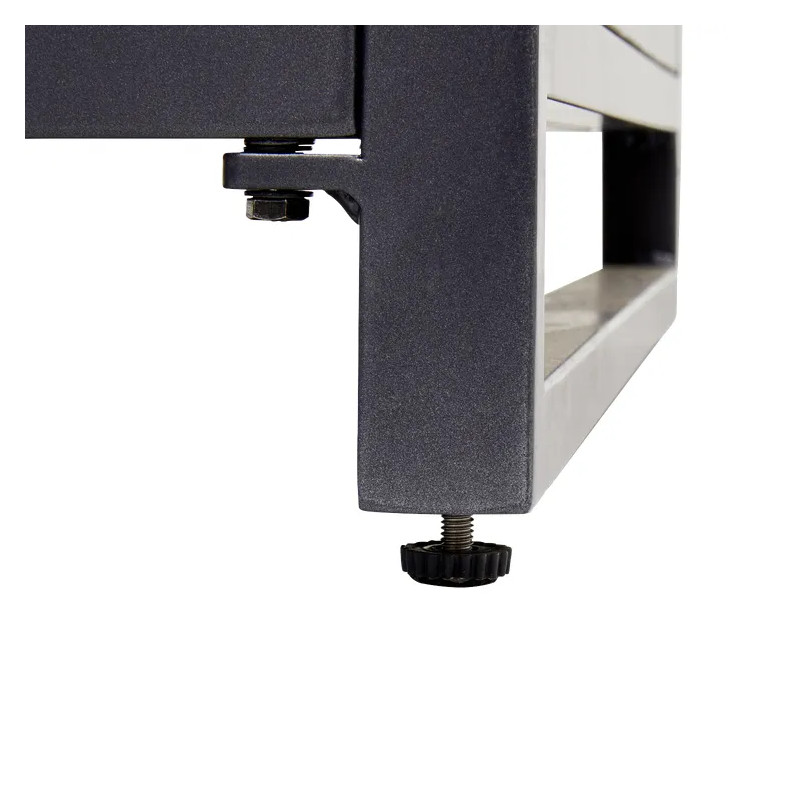 Module barbecue Europa gris argenté 109 x 60 cm