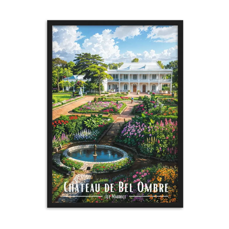 Chateau de bel ombre 50 × 70 cm