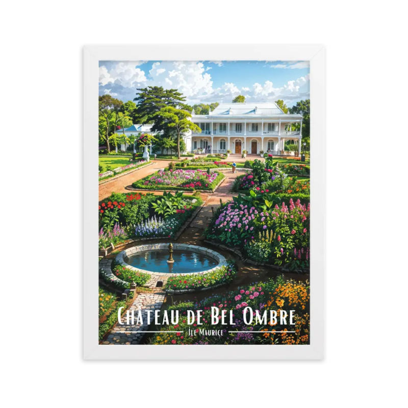 Chateau de bel ombre 61 × 91 cm