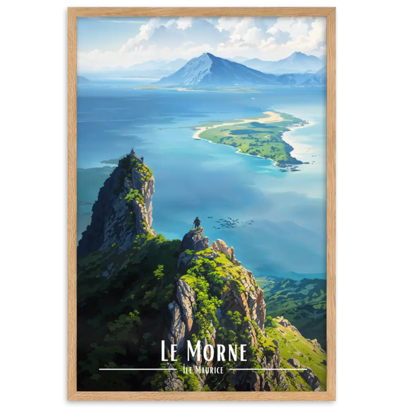 Le morne 30 × 40 cm