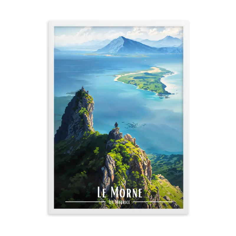 Le morne  61 × 91 cm