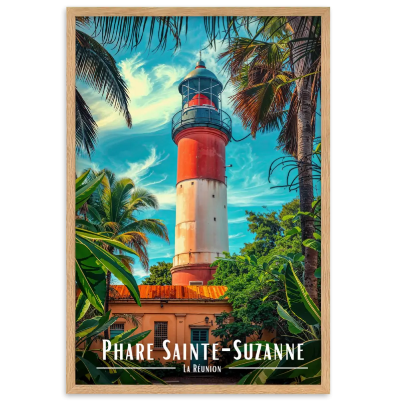 Phare sainte suzanne 30 × 40 cm
