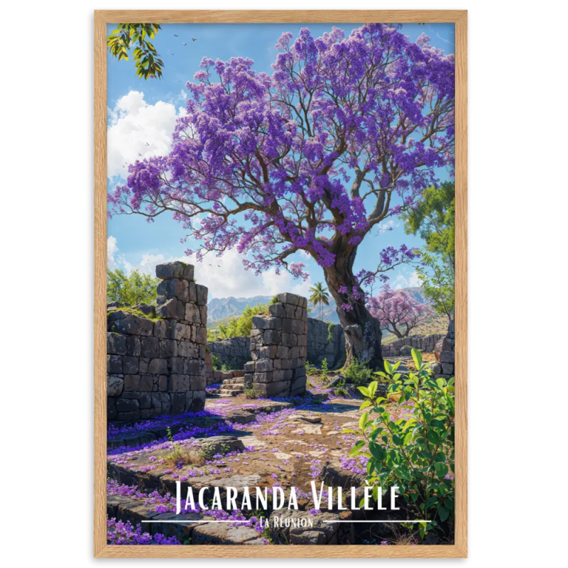 Jacaranda villele 30 × 40 cm