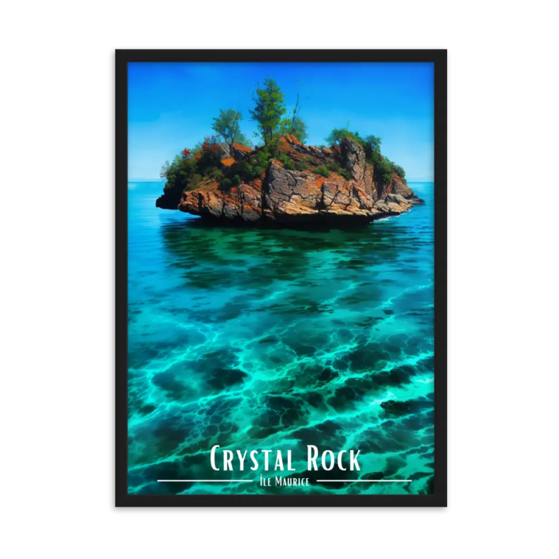 Crystal rock 50 × 70 cm