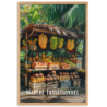 Marche traditionnel mauricien  30 × 40 cm