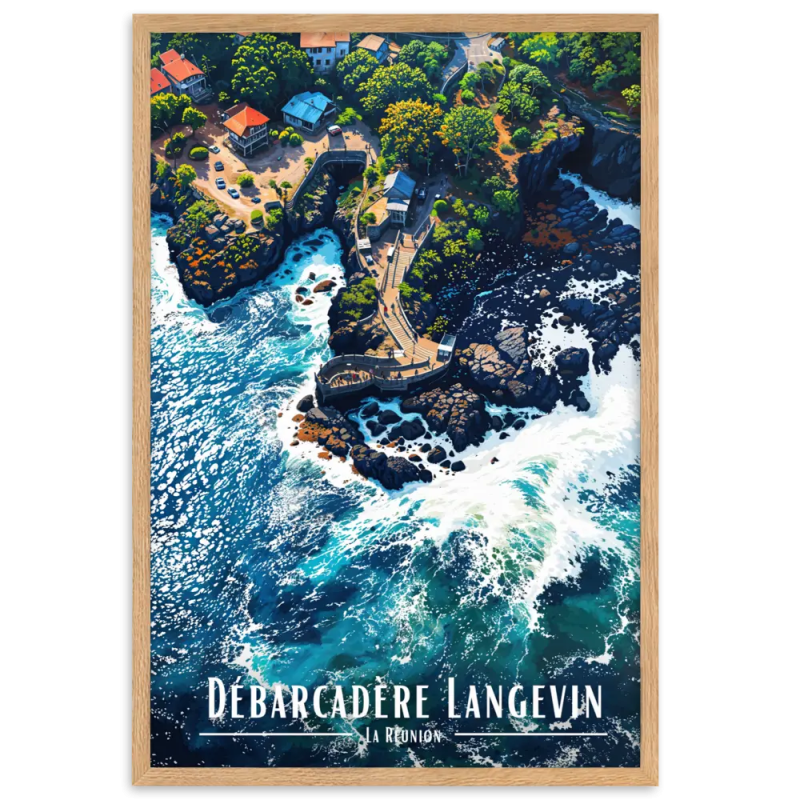 Debarcadere langevin  30 × 40 cm