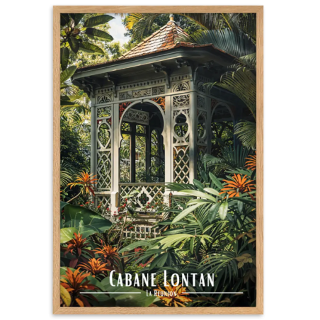 Cabane lontan  30 × 40 cm