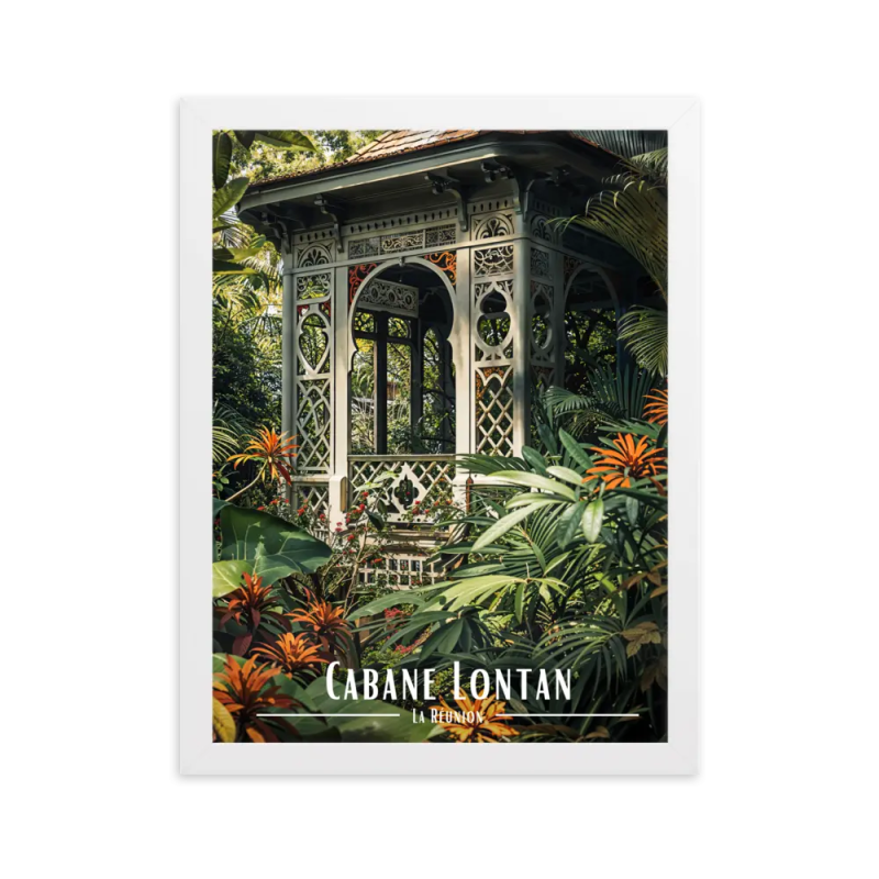 Cabane lontan  61 × 91 cm