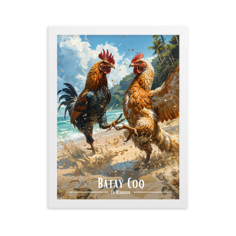 Batay coq 61 × 91 cm