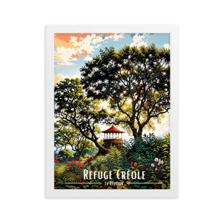 Refuge creole  61 × 91 cm