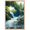 Cascade du chien  30 × 40 cm