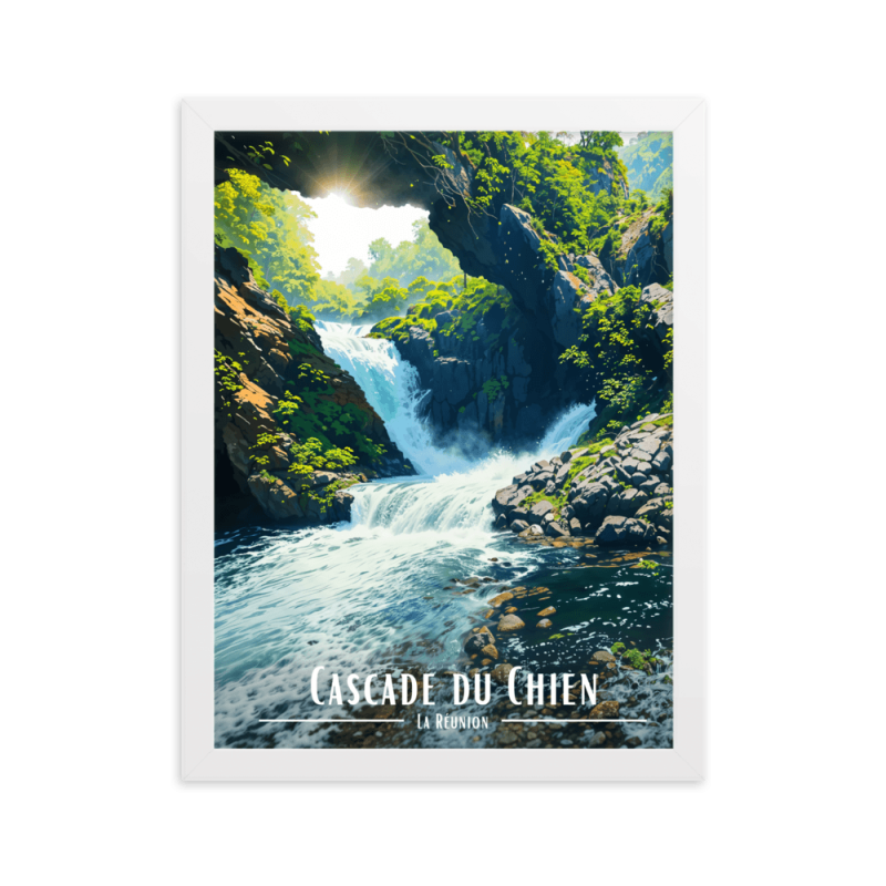 Cascade du chien  61 × 91 cm