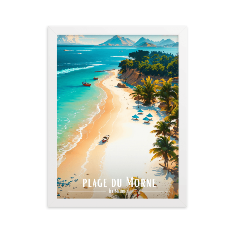 Plage du morne  61 × 91 cm