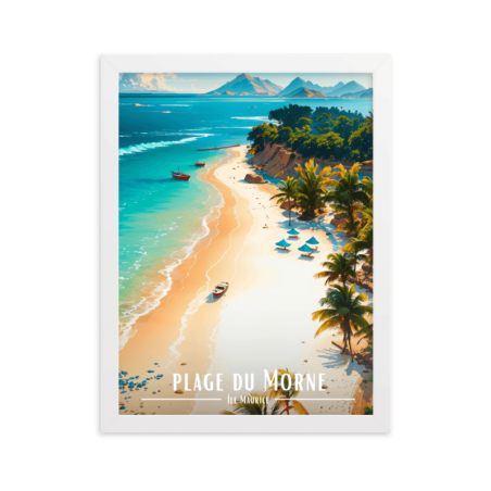 Plage du morne  61 × 91 cm