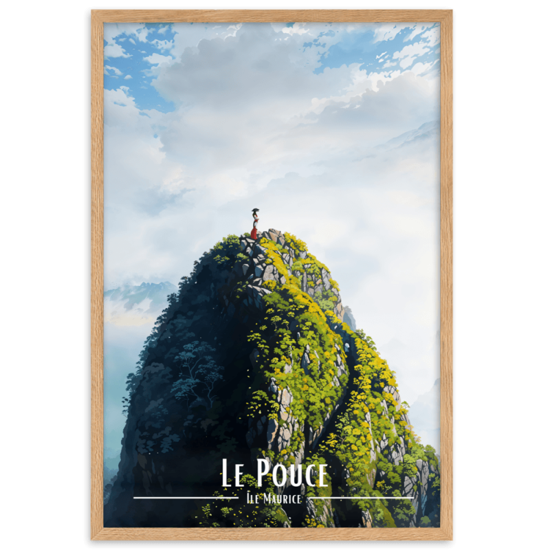 Mont le pouce  30 × 40 cm