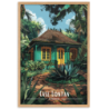 Case lontan  30 × 40 cm