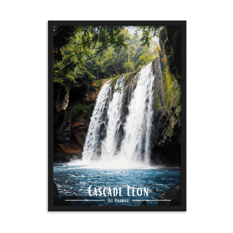 Cascade leon  50 × 70 cm
