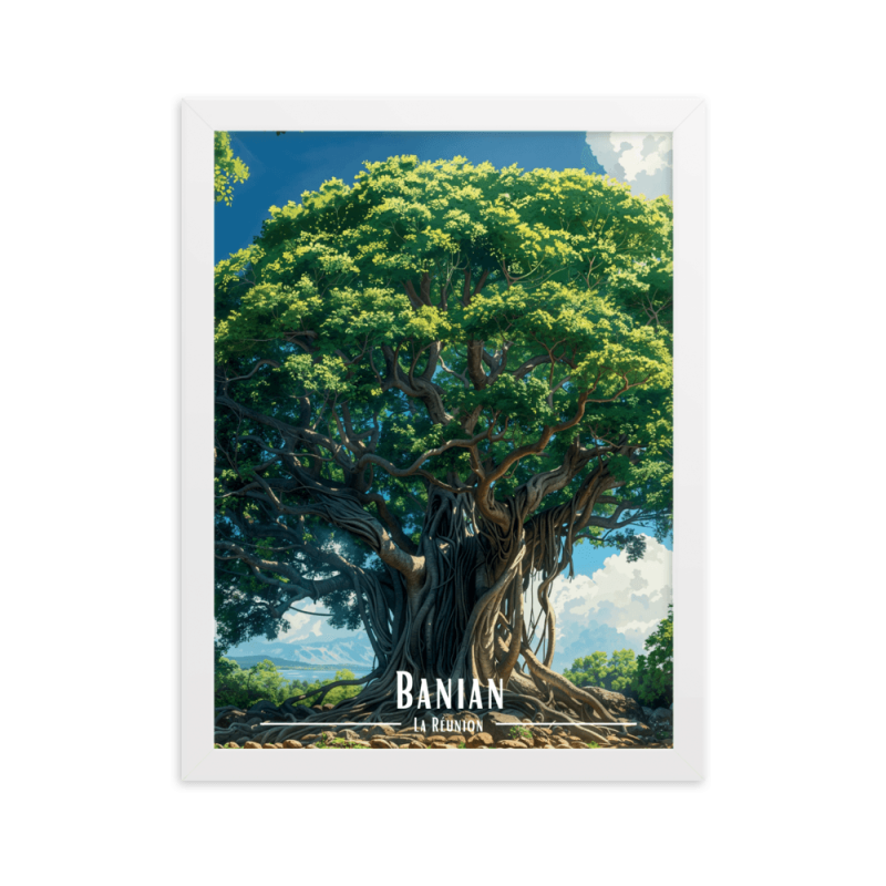 Le banian  61 × 91 cm