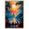 Lac ba be vietnam  30 × 40 cm