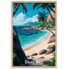 Grand anse les seychelles  30 × 40 cm