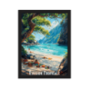 Evasion tropicale  50 × 70 cm
