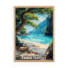 Evasion tropicale  61 × 91 cm