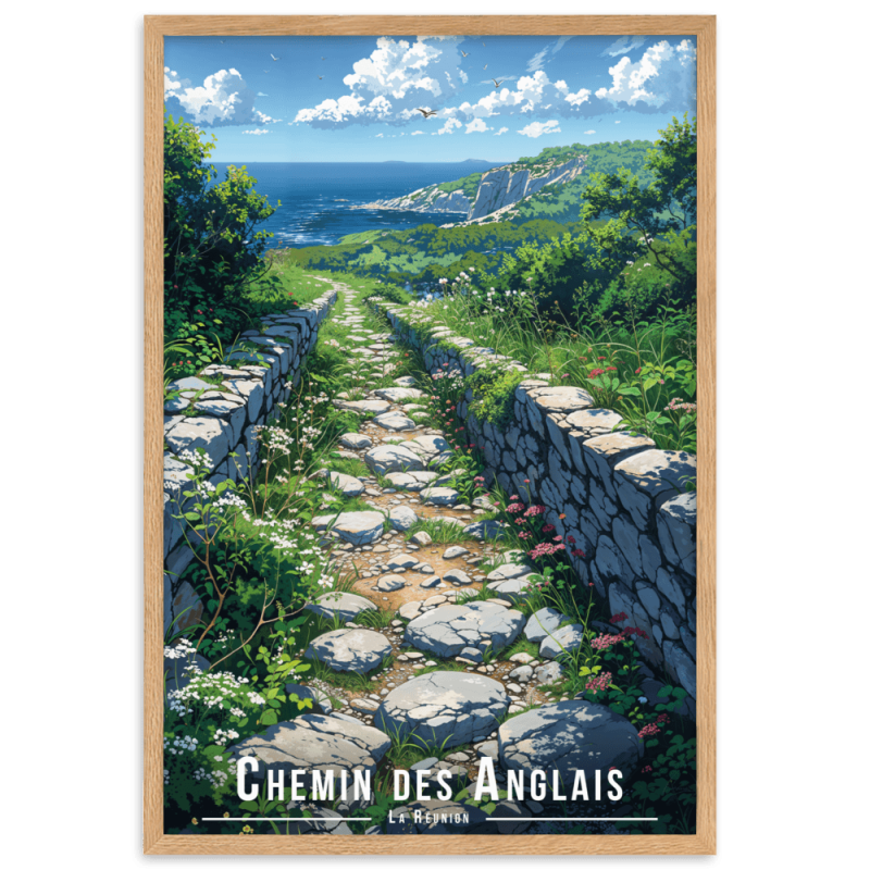 Chemin des anglais  30 × 40 cm