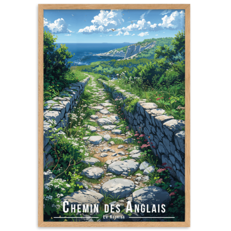 Chemin des anglais  30 × 40 cm