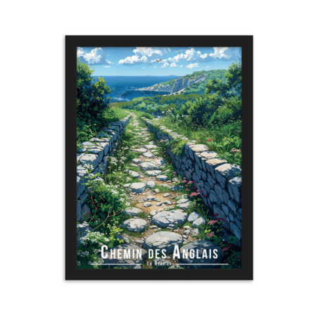 Chemin des anglais  50 × 70 cm