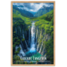 Cascade langevin  30 × 40 cm