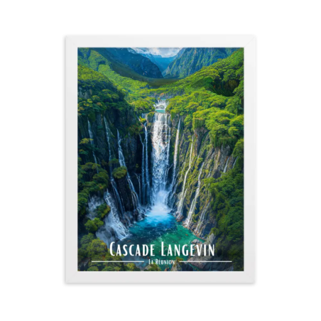 Cascade langevin  61 × 91 cm