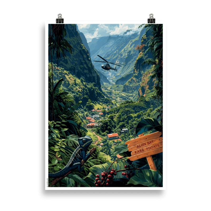 Alon bat kare mafate 50 × 70 cm