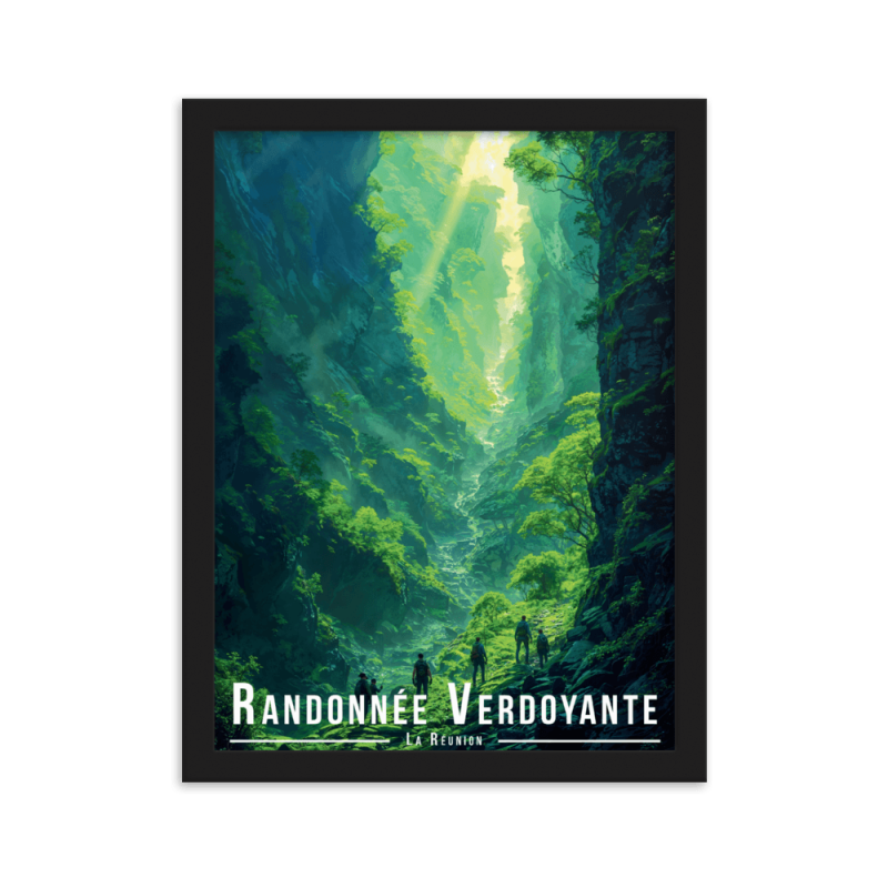 Randonnee verdoyante 50 × 70 cm
