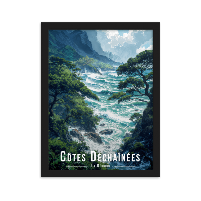 Cotes dechainees  50 × 70 cm