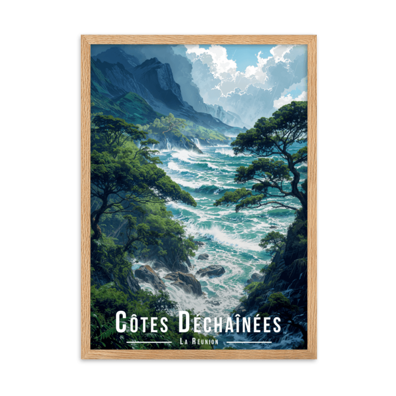 Cotes dechainees 61 × 91 cm