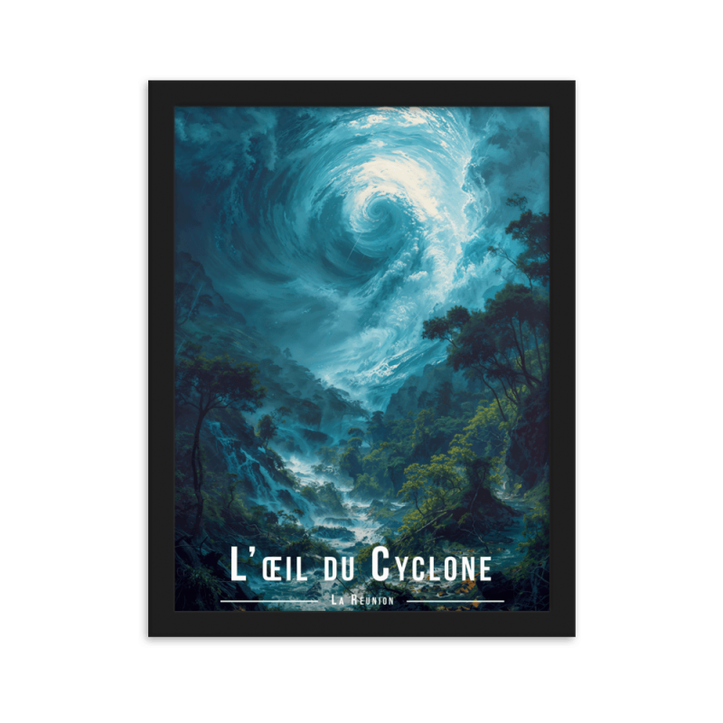 Oeil du cyclone 50 × 70 cm