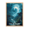 Oeil du cyclone  61 × 91 cm