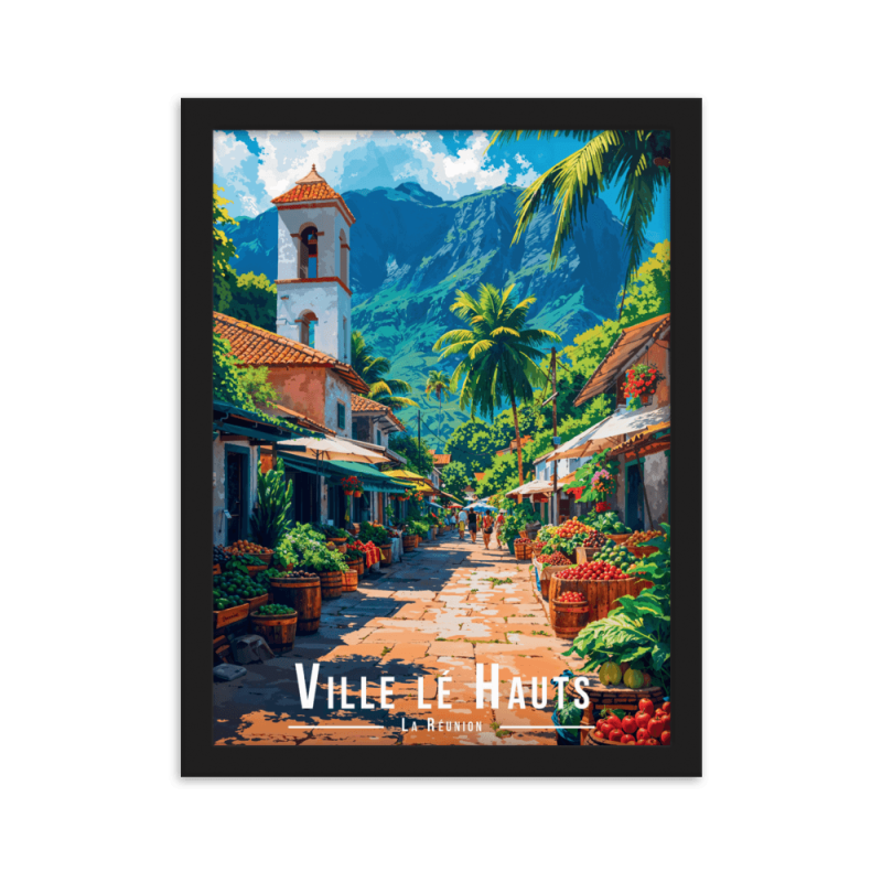 Ville le hauts  50 × 70 cm