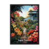 Jardin tropical  50 × 70 cm
