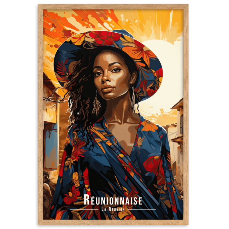Reunionnaise 30 × 40 cm