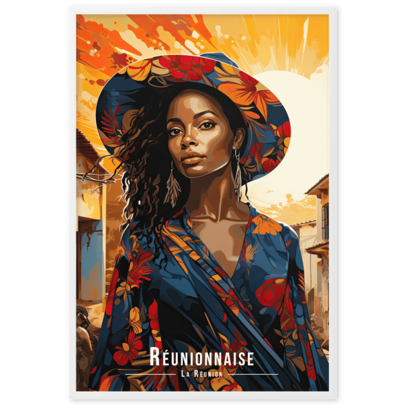Reunionnaise  61 × 91 cm