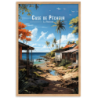 Case de pecheur  30 × 40 cm