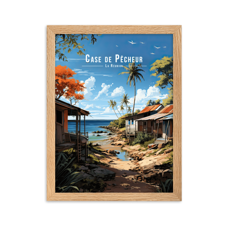 Case de pecheur  50 × 70 cm