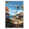 Case de pecheur  61 × 91 cm
